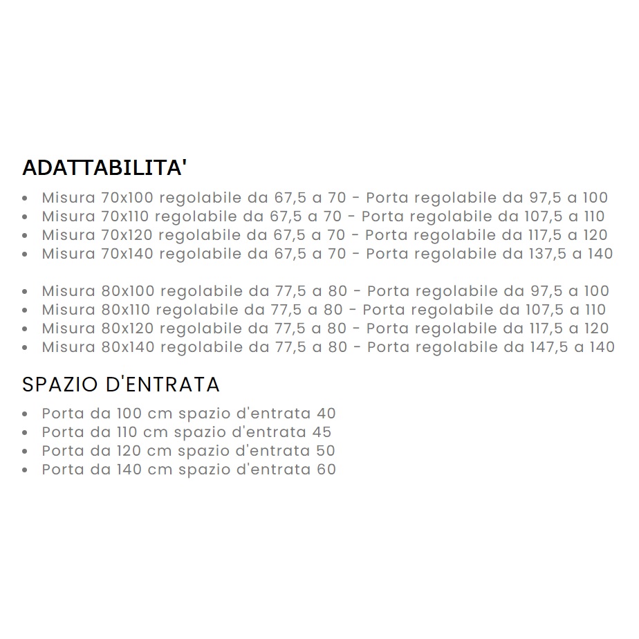 Cabina Doccia angolare cristallo fumè 8mm con trattamento anticalcare porta scorrevole in diverse misure B73