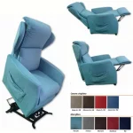 Poltrona relax modello "Alena" funzione lift a 2 motori con vibromassaggio comprensiva di kit roller e dispositivo medico