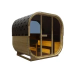 Sauna Finlandese per esterno da 210x180 cm adatta per 6 persone SA082