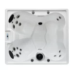Mini spa da 180x160 cm con 18 idrogetti ozonoterapia e Led MI065