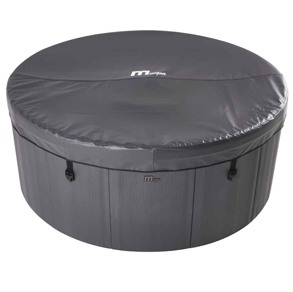 13 Minispa idromassaggio 6 posti 138 getti 182 cm color grigia o marrone MI075