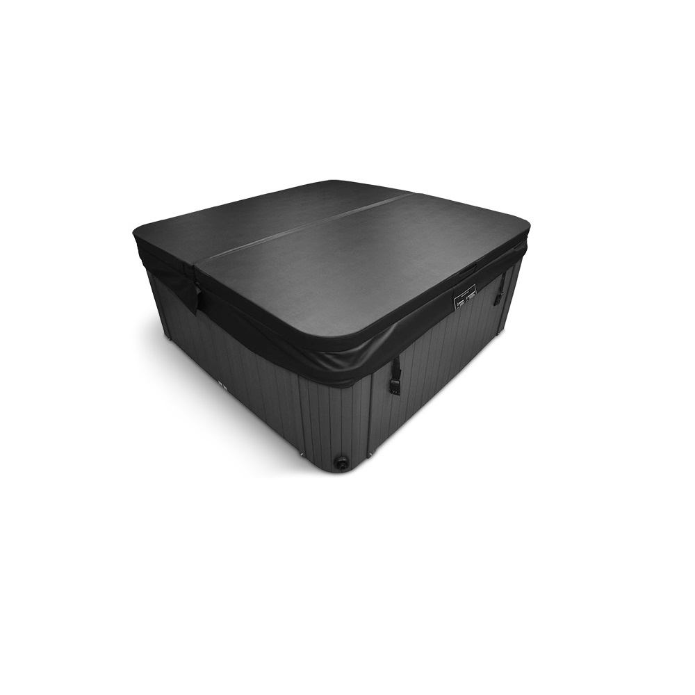 6 Minispa idromassaggio 25 getti 210x180 cm con riscaldatore 3 posti cromoterapia MI071