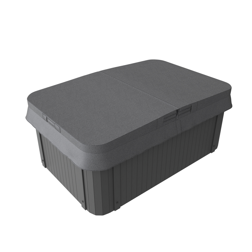 6 Minispa idromassaggio 21 getti 175x115 cm 2 posti con led cromoterapia e riscaldatore MI073