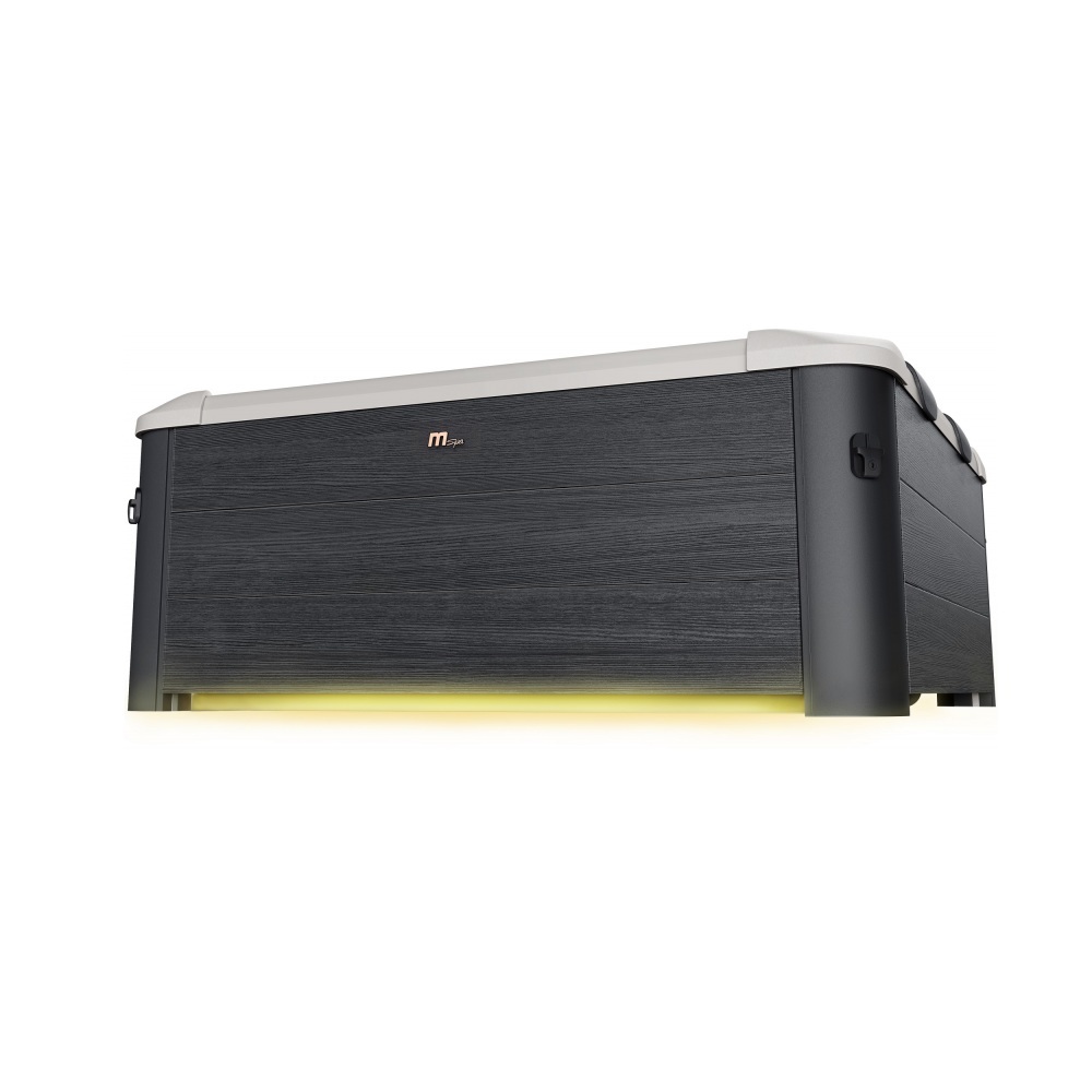 9 Minispa idromassaggio 148 getti 180x180 cm 8 posti led cromoterapia riscaldatore copertura inclusa MI074