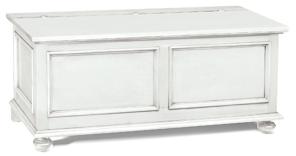 Matt white and glossy walnut Emily model chest furniture in different sizes