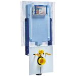 Cassetta di scarico per water sospesi marca Geberit materassino fono-disaccoppiante SW04