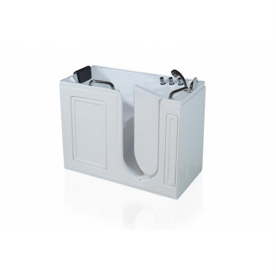 Bathtub size 133x67x101 cm with side door right or left opening VA65