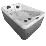 Minispa idromassaggio 21 getti 175x115 cm 2 posti con led cromoterapia e riscaldatore MI073