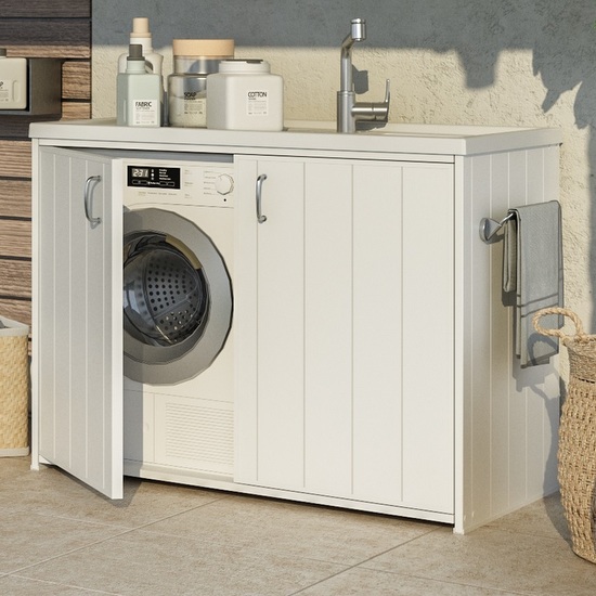 Laundry unit with sink hotsell