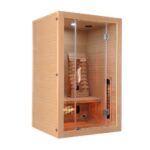 Sauna Infrarossi per 2 persone 120x105 cm con 5 irradianti full spectrum SA038