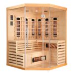 Sauna 150x150 infrarossi capienza 3-4 persone con cromoterapia SA004