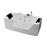 Vasca da bagno  idromassaggio da 150x75 o 160x80 o 170x80 cm full optional con riscaldatore cromoterapia ozonoterapia VA142