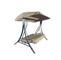 Arredamento_per_esterno_Elodie_dondolo_letto_ecr___moderno_3_posti__1598284101_791 Dondolo letto Elodie con struttura in ferro a 3 posti comprensivo di tettino parasole e cuscini spessorati