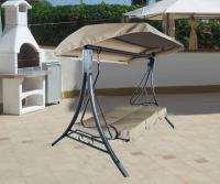 Arredamento_per_esterno_Elodie_dondolo_letto_ecr___moderno_aperto__1598284101_640 Dondolo letto Elodie con struttura in ferro a 3 posti comprensivo di tettino parasole e cuscini spessorati