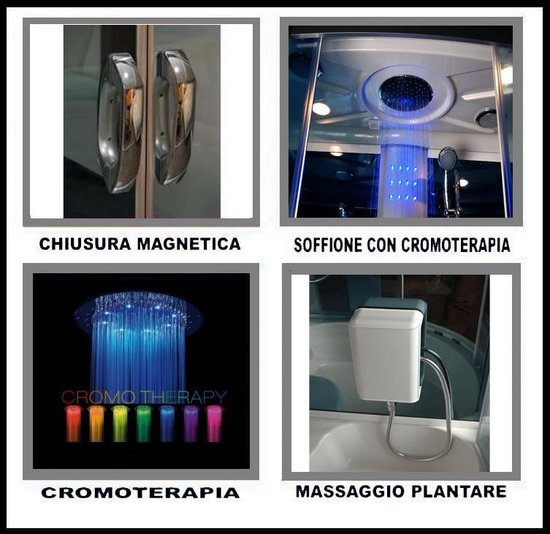 CABINA_IDROMASSAGGIO_160X85_CB065_DETTAGLI_5165__1544544750_395 Whirlpool Box 160x85 with bluetooth tub chromotherapy standard or full optional version CA65