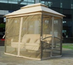 Gazebo_con_dondolo_da_esterno_ecr___aperto_tende_e_cuscini_zanzariera__1598342584_941 Gazebo con dondolo per arredamento esterno con tende e cuscini colore ecrù modello GILDA