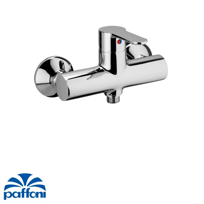 Paffoni shower faucets available in both single-hole (concealed) and double-hole (external mixer) RB94
