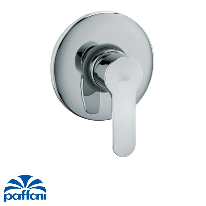Paffoni shower faucets available in both single-hole (concealed) and double-hole (external mixer) RB94