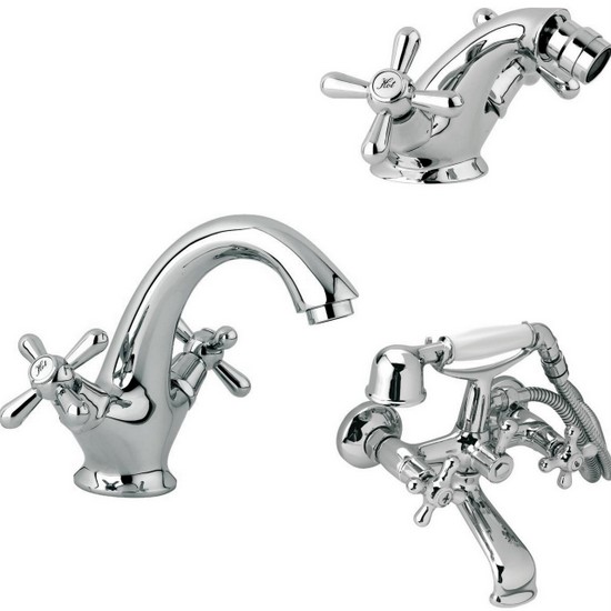 Miscelatore_classico_per_lavabo_bidet_vasca_con_doccino__1598085213_471 Rubinetti con doppia manopola in stile retrò per lavabi, bidet e vasca con doccia made in Italy RB76