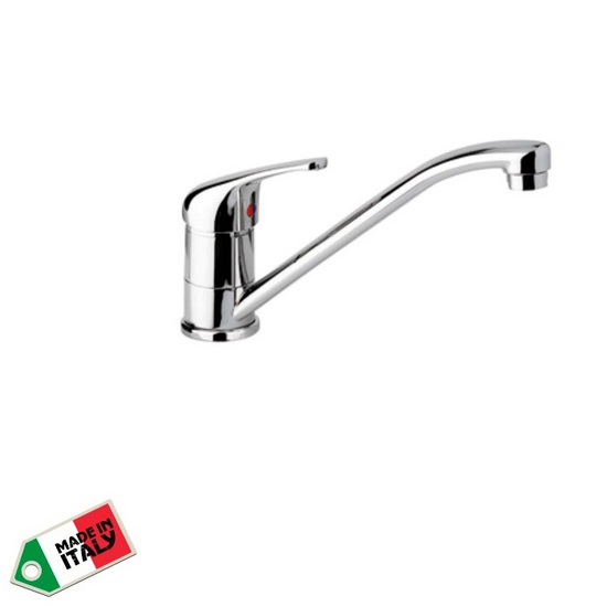 Rubinetti disponibili in tre modelli, per lavelli da cucina made in Italy RB91