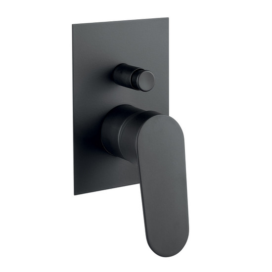 Kevon recessed shower faucet also with diverter or external double-hole RB124