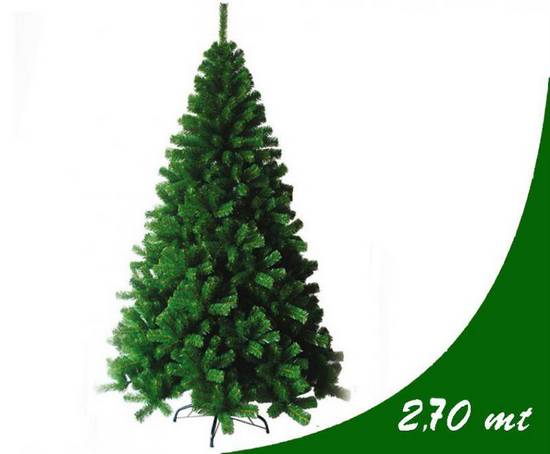 albero_di_natale_cm_270_base_ferro__1606213553_11 Albero di natale pino verde ecologico artificiale con base da appoggio in plastica o ferro in varie misure e versioni