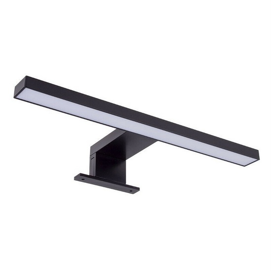 Applique bagno LED per specchio tondo 10 cm cromo luce naturale