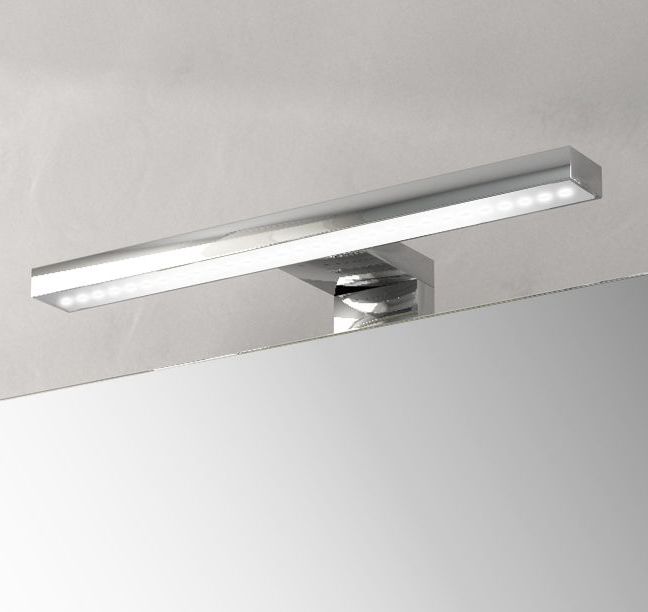 Applique lampada led per specchio bagno liscio o con cornice 20 cm