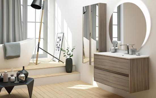 Liberty bathroom furniture 74 100 cm available in 2 colors soft close closure