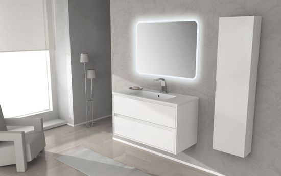 Liberty bathroom furniture 74 100 cm available in 2 colors soft close closure