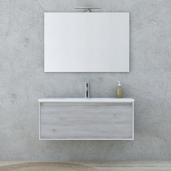 arredo_bagno_very_100_cm_sospeso_bianco__1617207704_791 Very furniture hanging bathroom cabinet available 74 or 100 cm with washbasin and front drawer