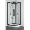 Hydromassage shower enclosure 90x90 cm Quick Line system modern design CA79