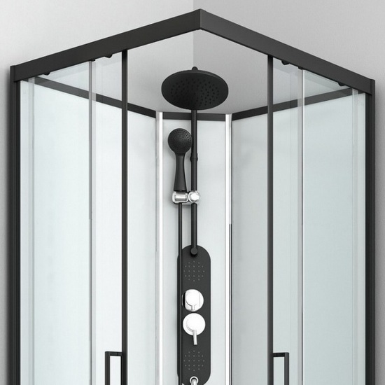 Box doccia idromassaggio 90x90 o 80x120 cm e sistema Quick Line CA81