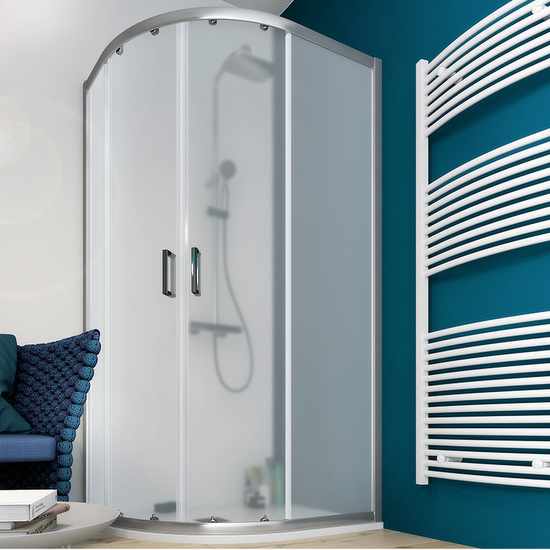 Box semicircolare 70x90 reversibile trasparente o opaco B54