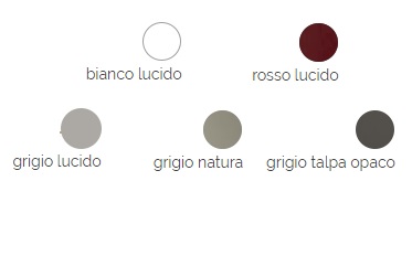 Mobile Bagno Liverpool 94 cm lavabo in resina Margini smussati