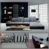 Divano modello Lavanda 300 cm arredo angolare in microfibra color grigio