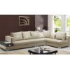 Magnolia corner model sofa 340 cm cushions included sand color modern