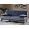 Two-color sofa bed 190x110 cm model Flavia