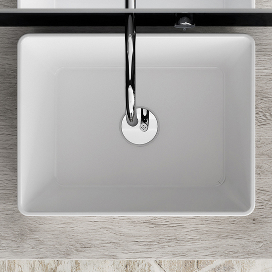 Nicole ceramic countertop sink 48x37.5 rectangular