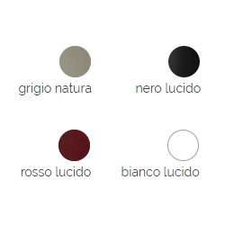 Arredobagno mobile Stiven da 138cm disponibile in 4 colori con doppio lavabo in cristallo o resina