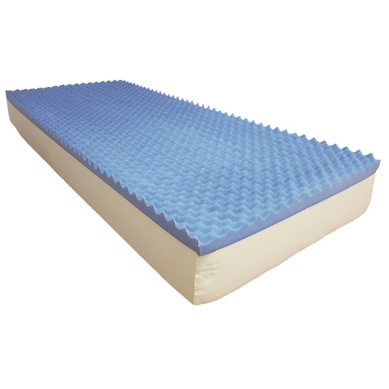 Materasso doppio strato waterfoam e funzione memory Dispositivo Medico e disponibile in più misure modello Cloud