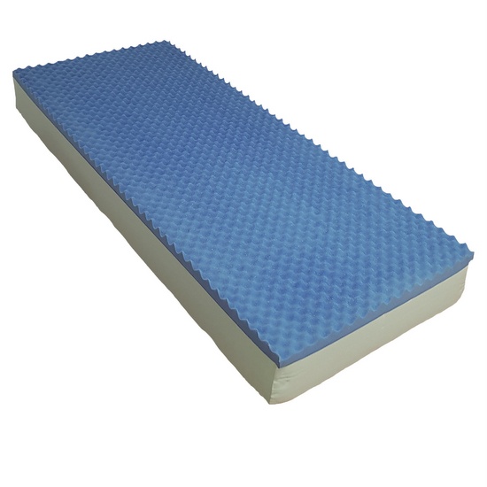 Materasso doppio strato waterfoam e funzione memory Dispositivo Medico e disponibile in più misure modello Cloud