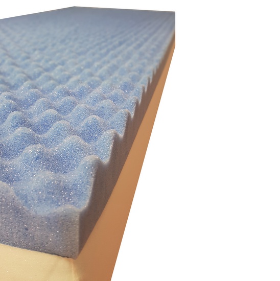 Materasso doppio strato waterfoam e funzione memory Dispositivo Medico e disponibile in più misure modello Cloud