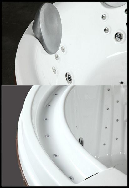 Mini piscina idromassaggio circolare 200x200cm con 29 getti MI006