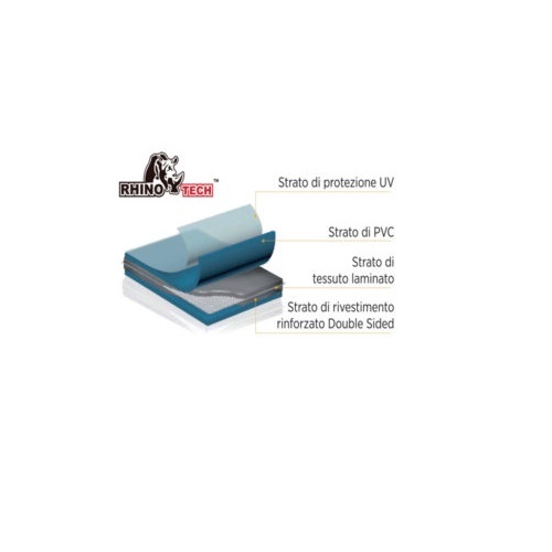 Minipiscina 185x185 sistema autogonfiante idromassaggio 132 getti PG017