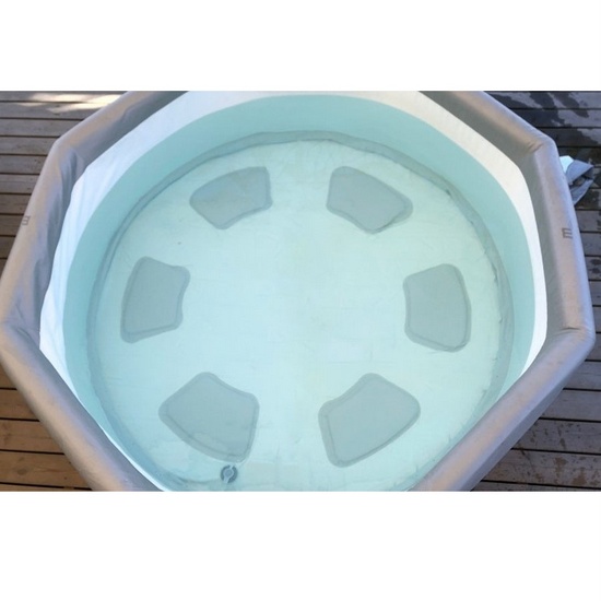 Mini piscina idromaggio da 193x73 spa relax con generatore di ozono MI023