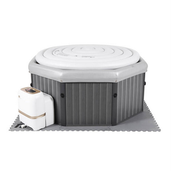 Mini piscina idromaggio da 193x73 spa relax con generatore di ozono MI023