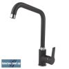 Gaboli black matte black square neck kitchen mixer RB111