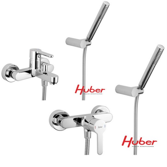 Huber RB107 brand bathtub shower head mixers included