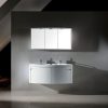 Venus modern bathroom furniture cabinet 120cm white double faucet OFFER